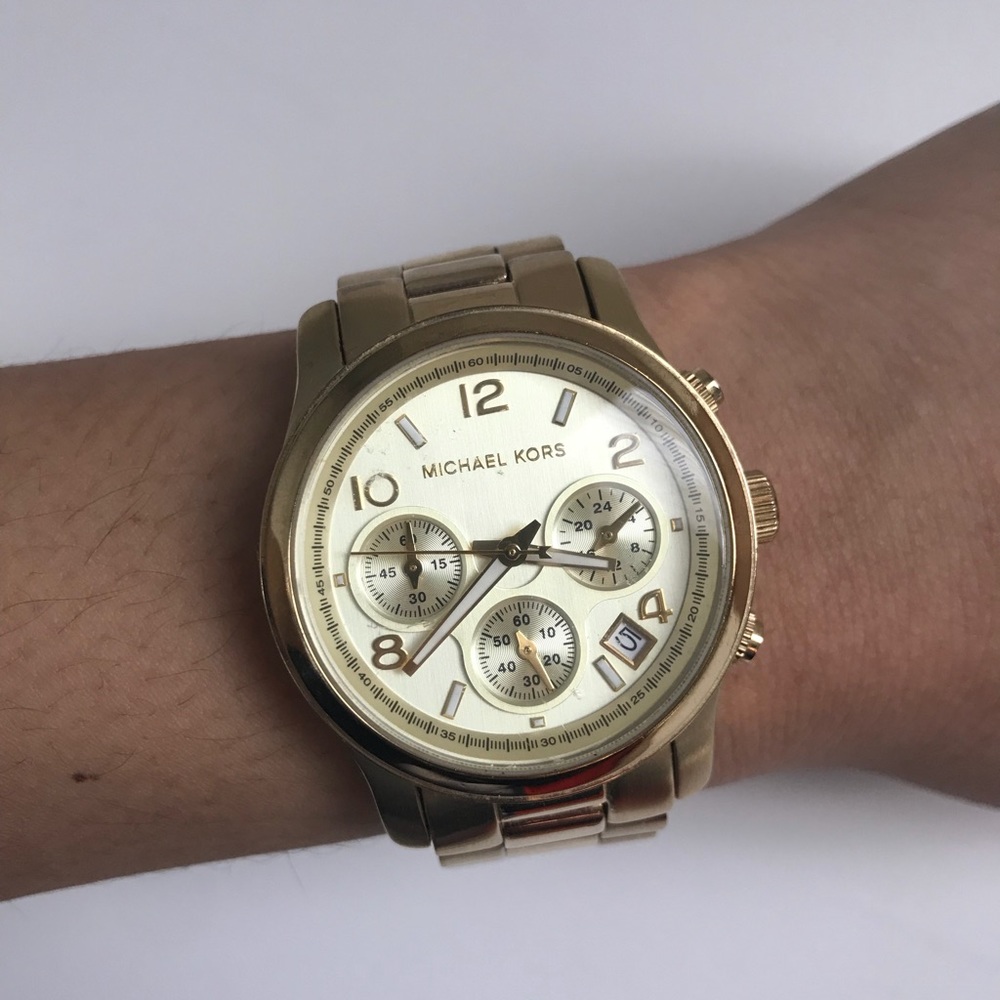 Michael Kors Gold-Tone Watch - Picture 4 of 4